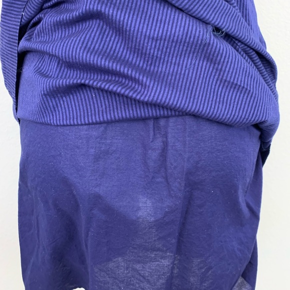 Anthropologie Maeve Pin Stripe Button Up Dress - Picture 7 of 8